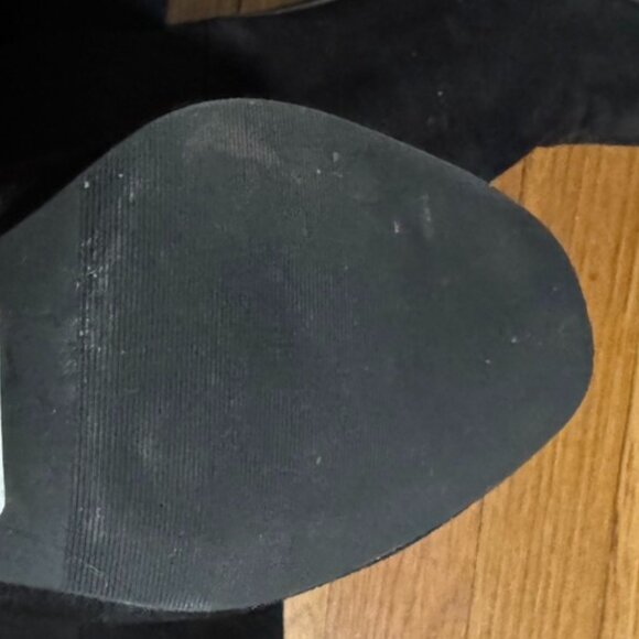 Stuart Weitzman  Over the Knee Suede Boots Black Size 6 - Picture 3 of 4